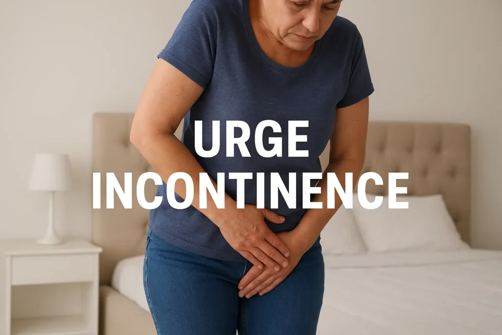 how to manage urge incontinence Edinburgh symptoms