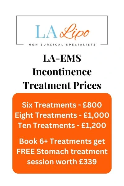 LA-EMS Incontinence Treatment Prices Edinburgh
