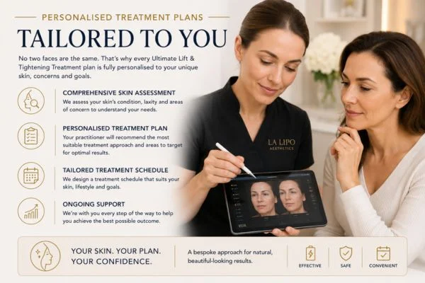 book a consultation about your ultimate lift and tighten treatment Edinburgh